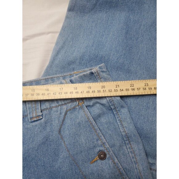 Marithe Francois Girbaud M+FG Sz 42M Shuttle Tape Denim Jeans 90s Baggy Y2K Wide - Picture 5 of 16
